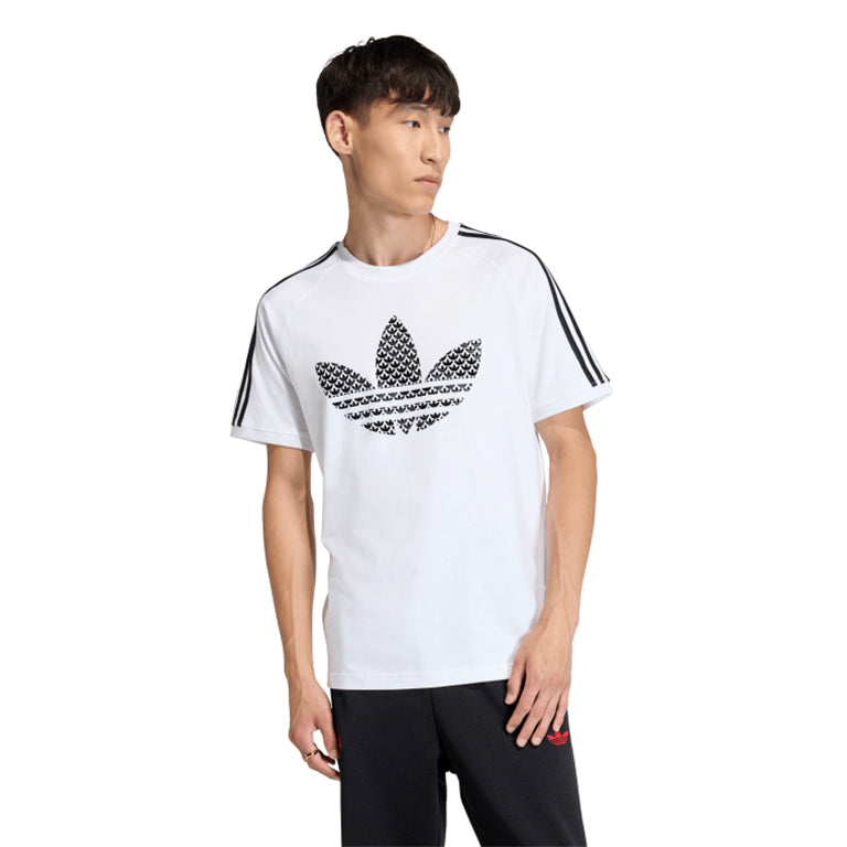 adidas Monogram 3 Stripe T-Shirt