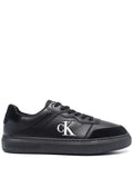 CALVIN KLEIN EMBOSSED-LOGO LOW-TOP SNEAKERS