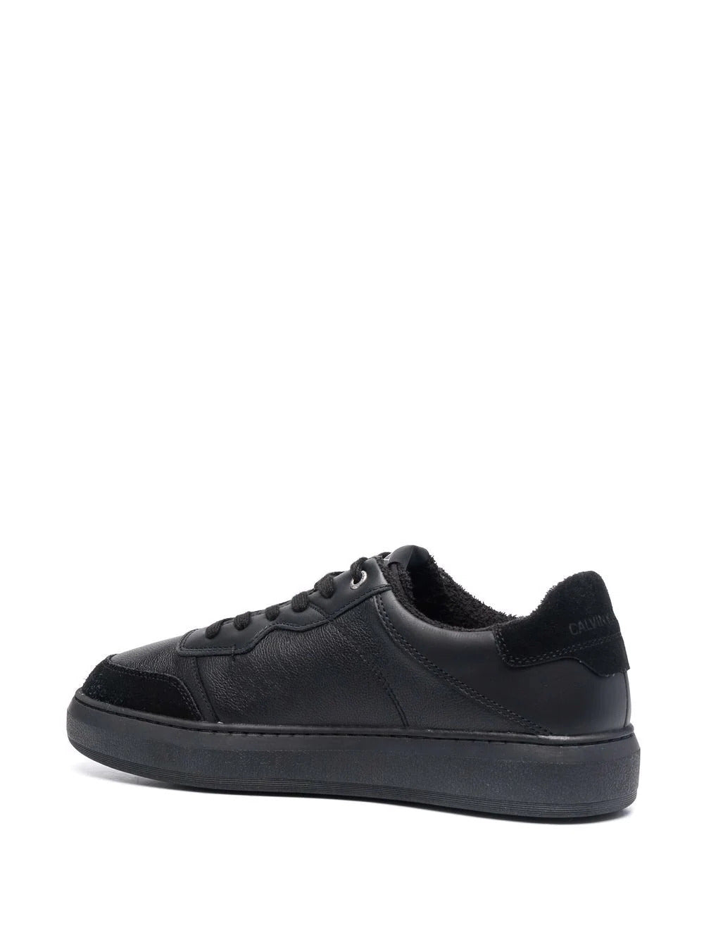 CALVIN KLEIN EMBOSSED-LOGO LOW-TOP SNEAKERS