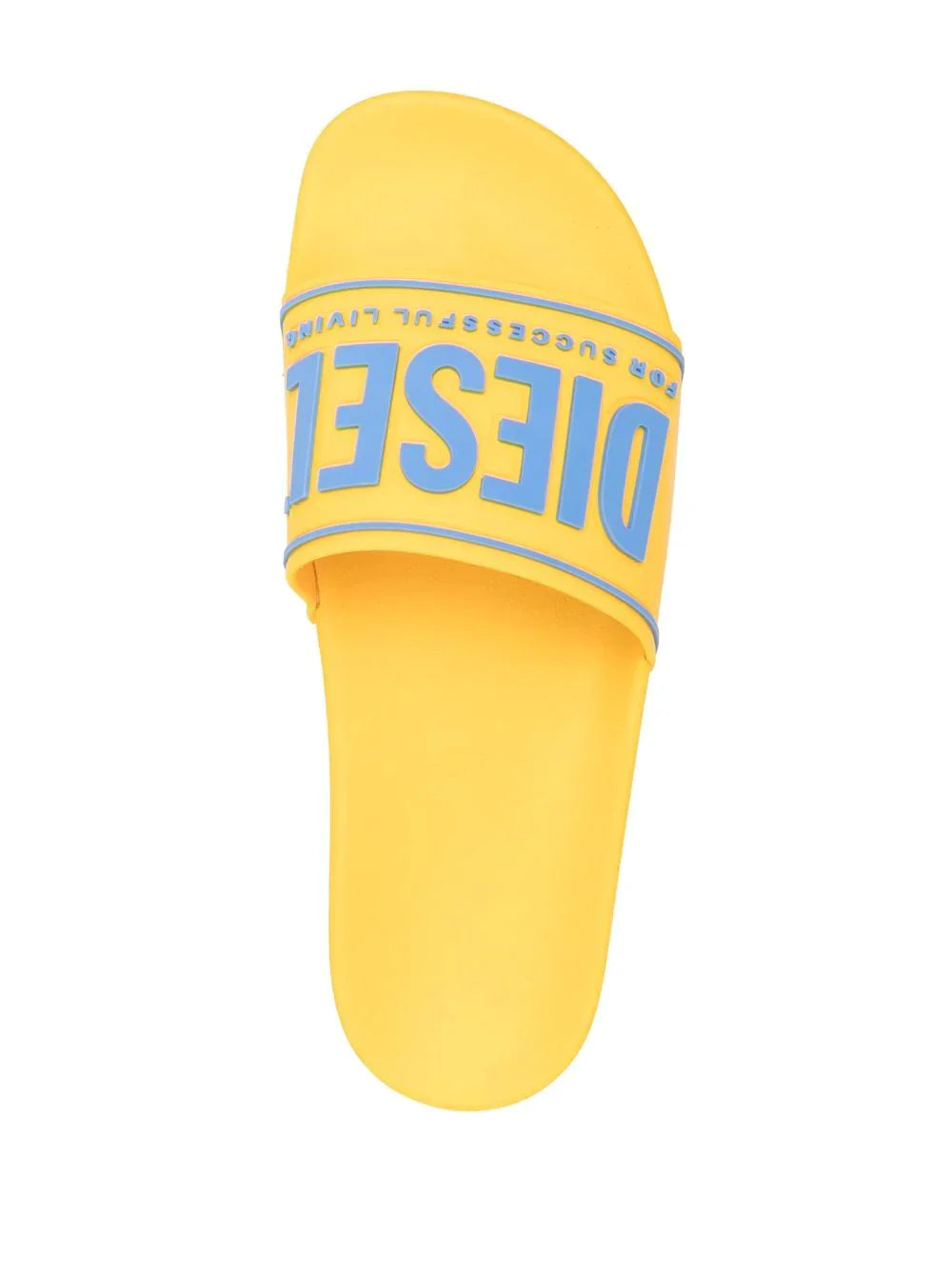 DIESEL LOGO-EMBOSSED SLIDES