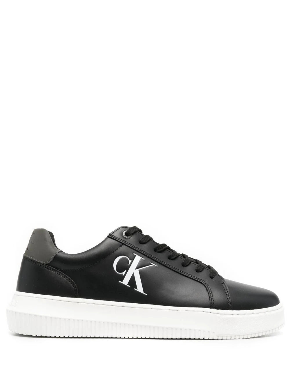 CALVIN KLEIN LOGO-PRINT LOW-TOP SNEAKERS