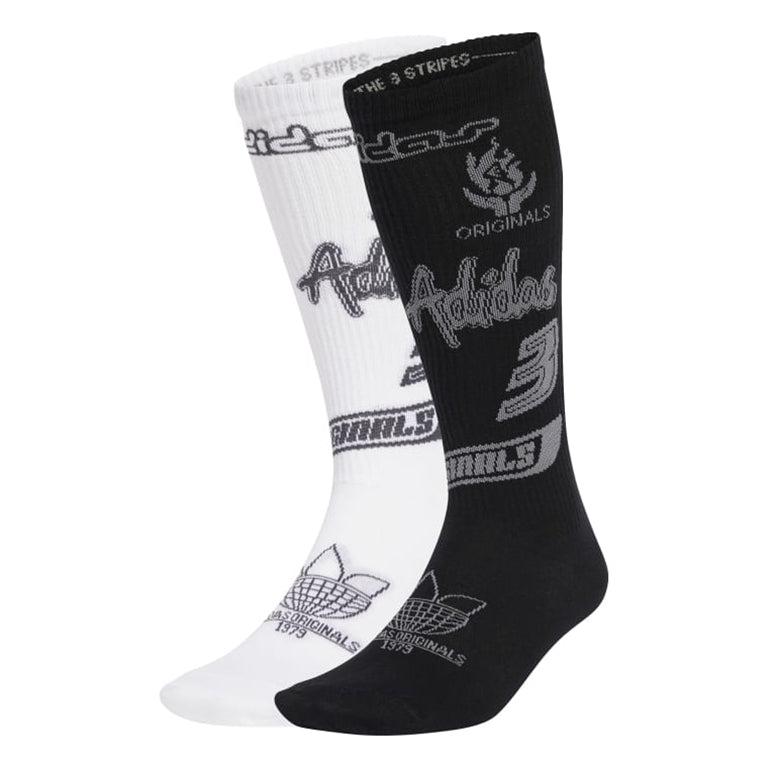 adidas Sponsor 2 Pack Crew Socks