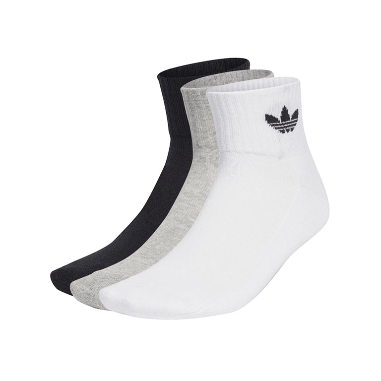 adidas Mid Ankle 3 Pack Sock